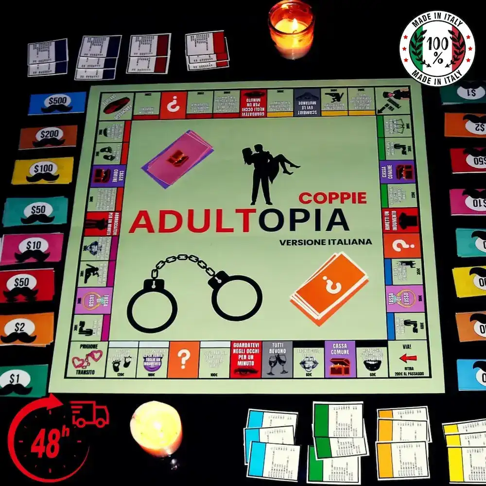 Adultopia™, il gioco da tavolo